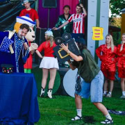 _DSC0898 Kindervakantiewerk Groesbeek activiteiten met kinderen en entertainers.